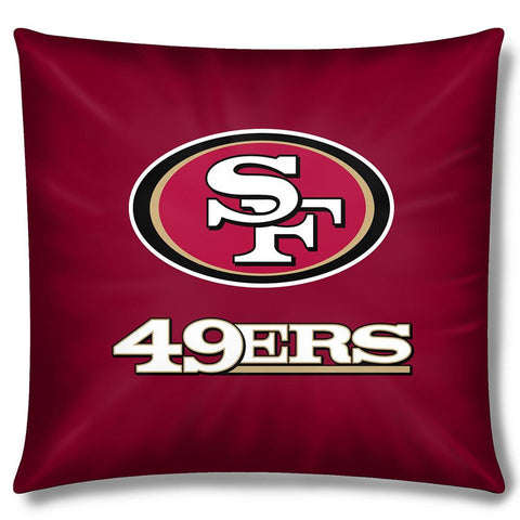 San Francisco 49ers NFL Toss Pillow (18x18)