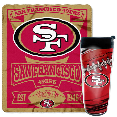 San Francisco 49ers NFL Mug 'N Snug Set