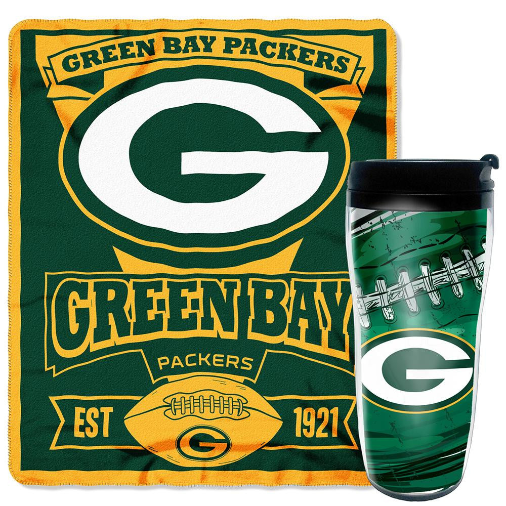 Green Bay Packers NFL Mug 'N Snug Set