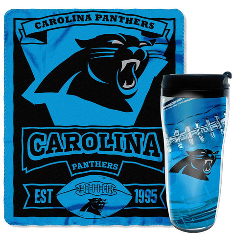 Carolina Panthers NFL Mug 'N Snug Set