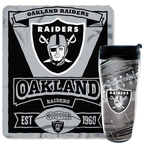Oakland Raiders NFL Mug 'N Snug Set