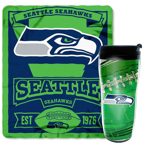 Seattle Seahawks NFL Mug 'N Snug Set