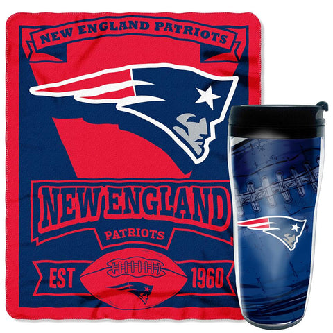 New England Patriots NFL Mug 'N Snug Set