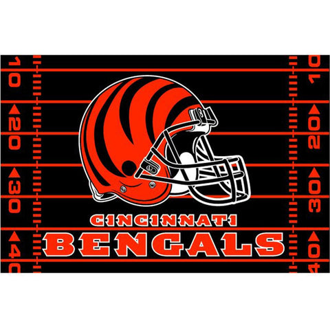 Cincinnati Bengals NFL Tufted Rug (59x39)