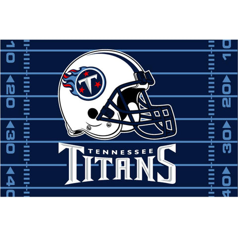 Tennessee Titans NFL Tufted Rug (59x39)
