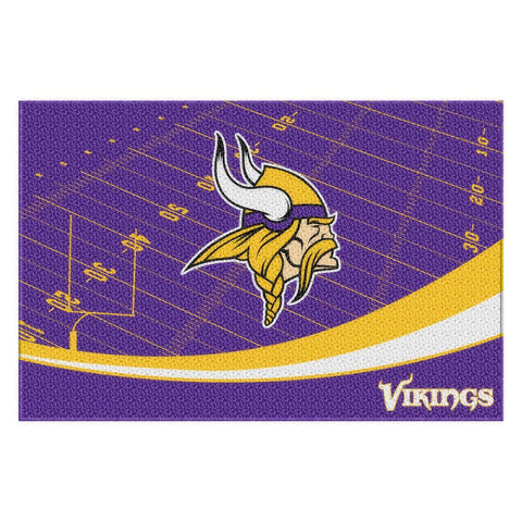 Minnesota Vikings NFL Tufted Rug (Extra Point Series) (59x39)