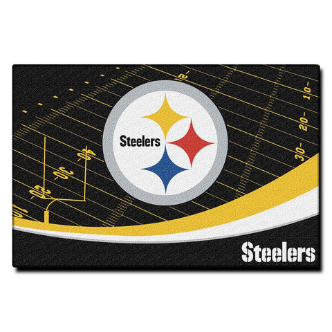 Pittsburgh Steelers NFL Tufted Rug (59x39)