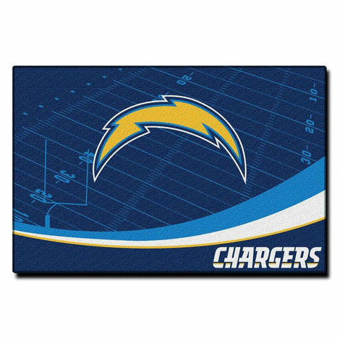 San Diego Chargers NFL Tufted Rug (Extra Point Series) (59x39)