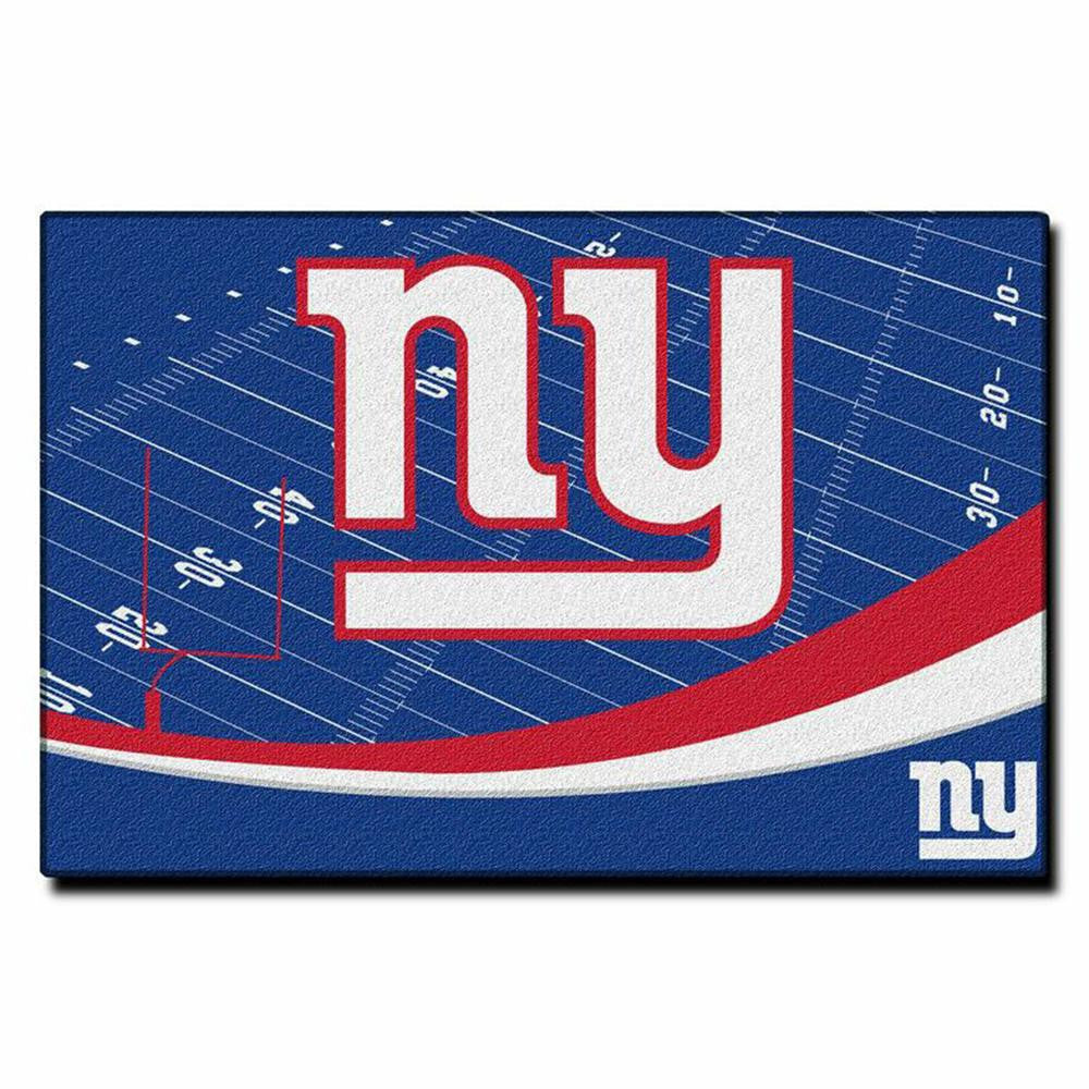 New York Giants NFL Tufted Rug (Extra Point Series) (59x39)