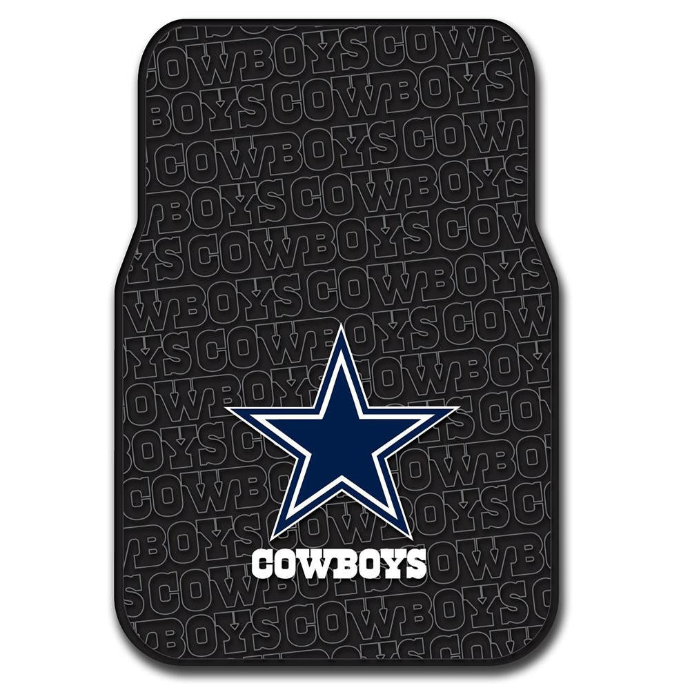Dallas Cowboys NFL Car Front Floor Mats (2 Front) (17x25)