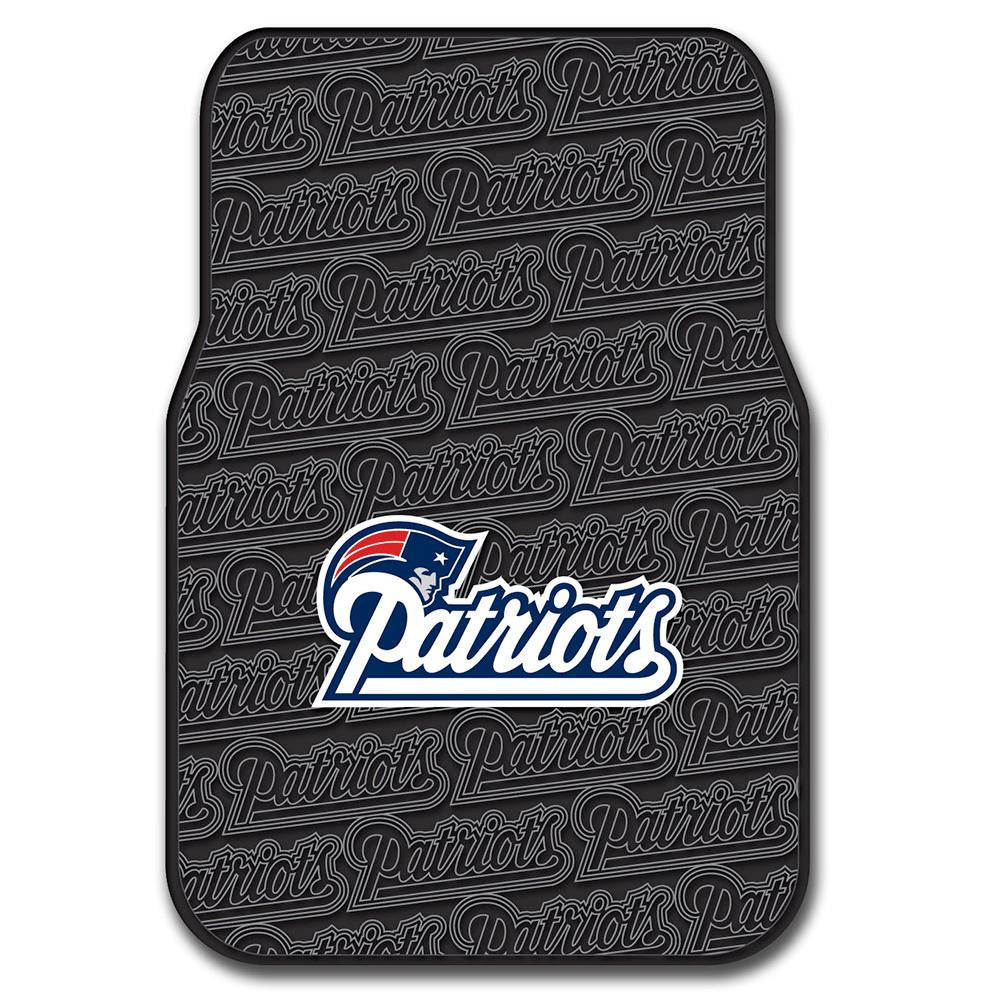 New England Patriots NFL Car Front Floor Mats (2 Front) (17x25)