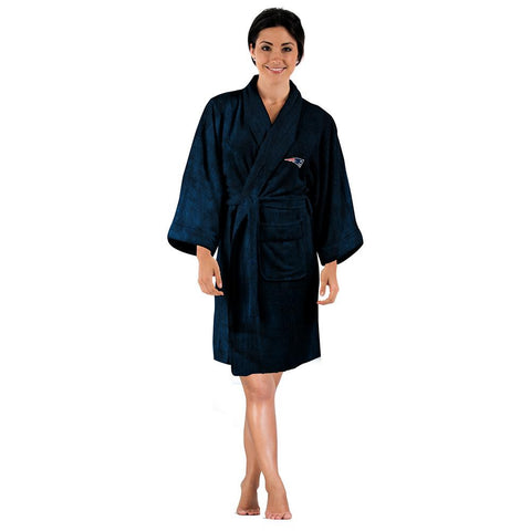 New England Patriots NFL Silk Touch Women's Bath Robe