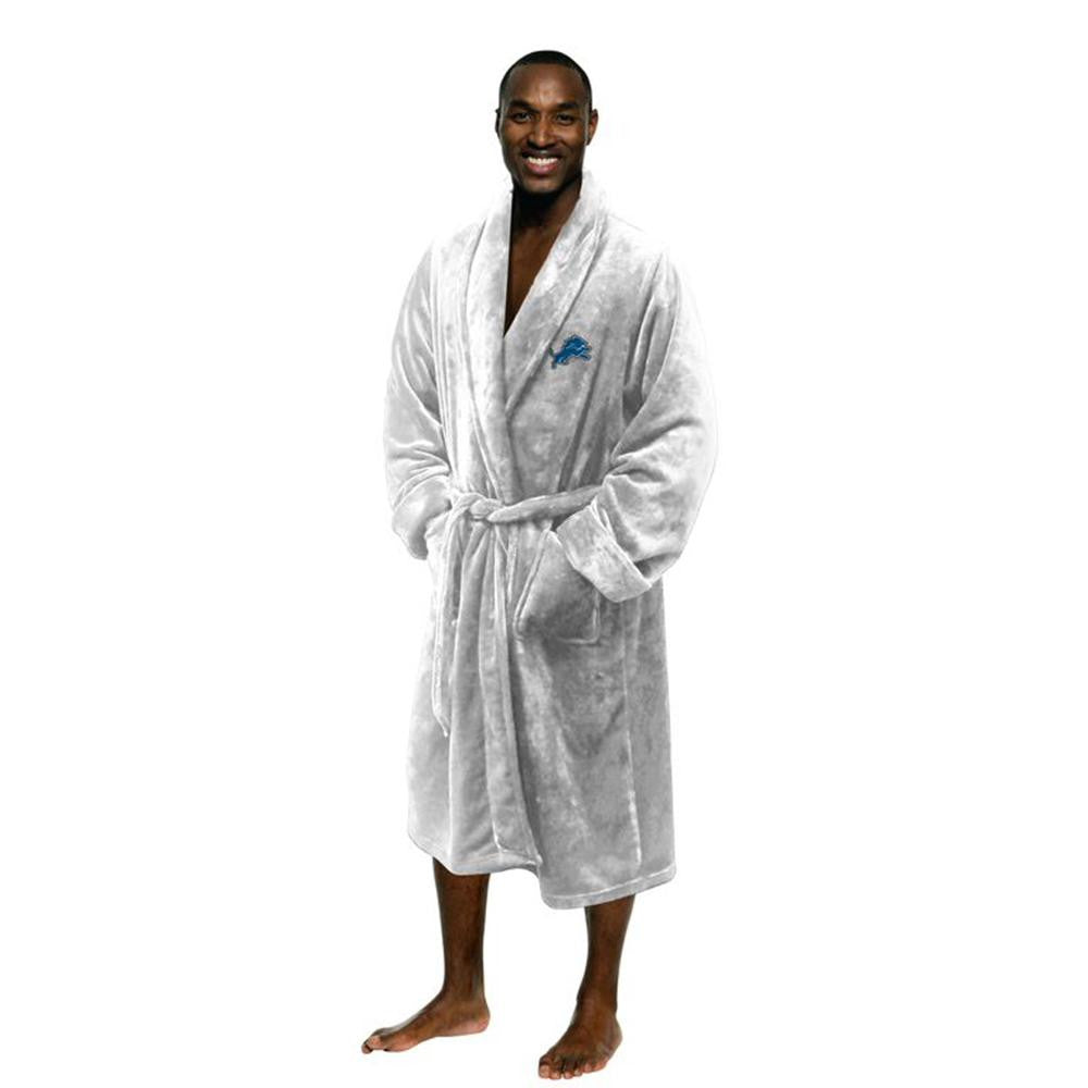 Detroit Lions NFL Men's Silk Touch Bath Robe (L-XL)