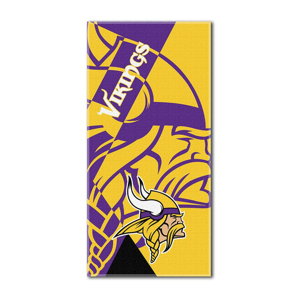 Minnesota Vikings NFL ?Puzzle? Over-sized Beach Towel (34in x 72in)