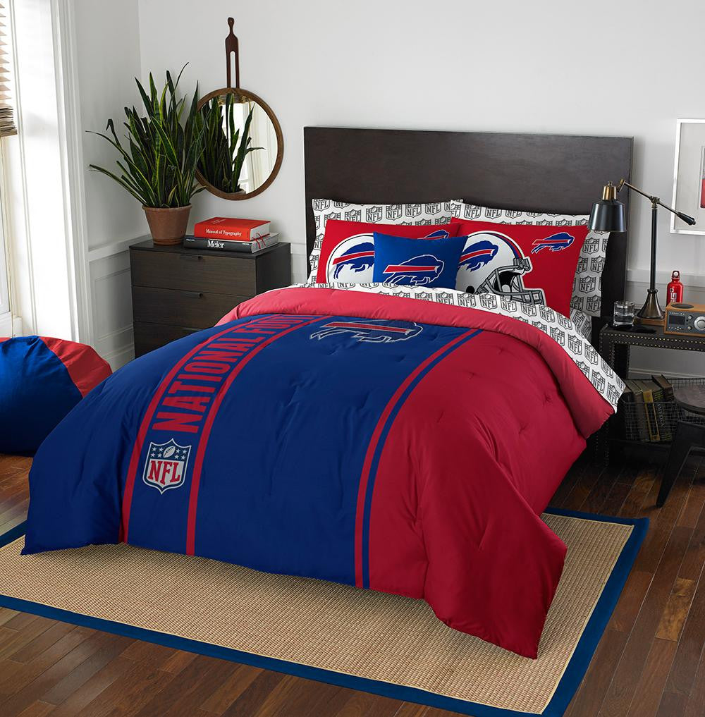 Buffalo Bills NFL Full Comforter Bed in a Bag (Soft & Cozy) (76in x 86in)