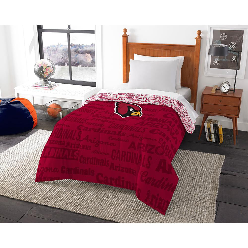 Arizona Cardinals NFL Twin Comforter (Anthem) (64 x 86)