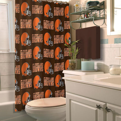 Cleveland Browns NFL Shower Curtain