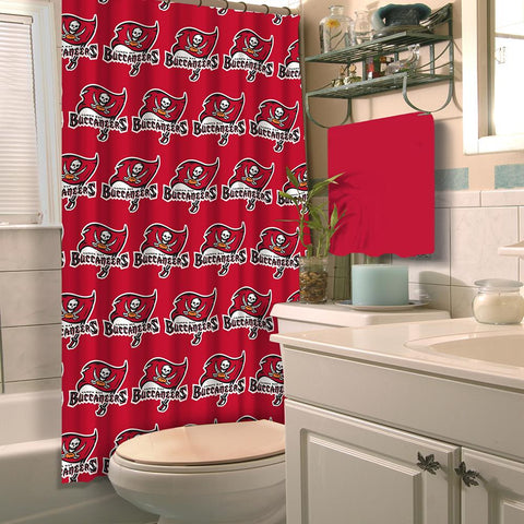 Tampa Bay Buccaneers NFL Shower Curtain