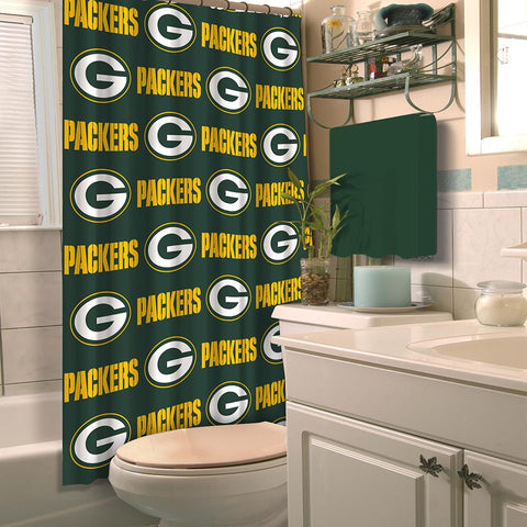 Green Bay Packers NFL Shower Curtain