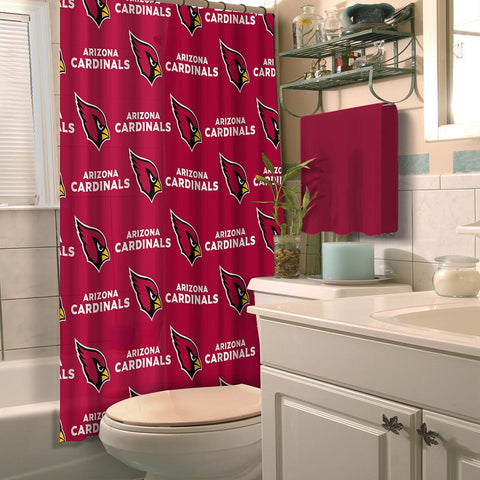 Arizona Cardinals NFL Shower Curtain