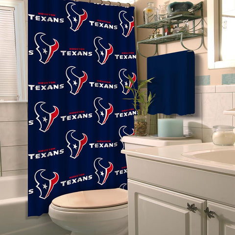 Houston Texans NFL Shower Curtain