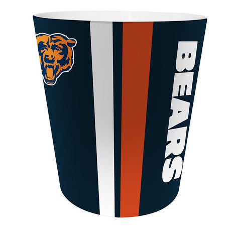 Chicago Bears NFL 10 Bath Waste Basket