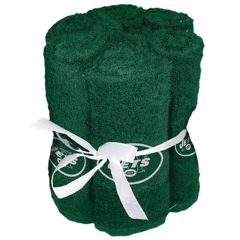 New York Jets NFL Washcloths (6 Pack)