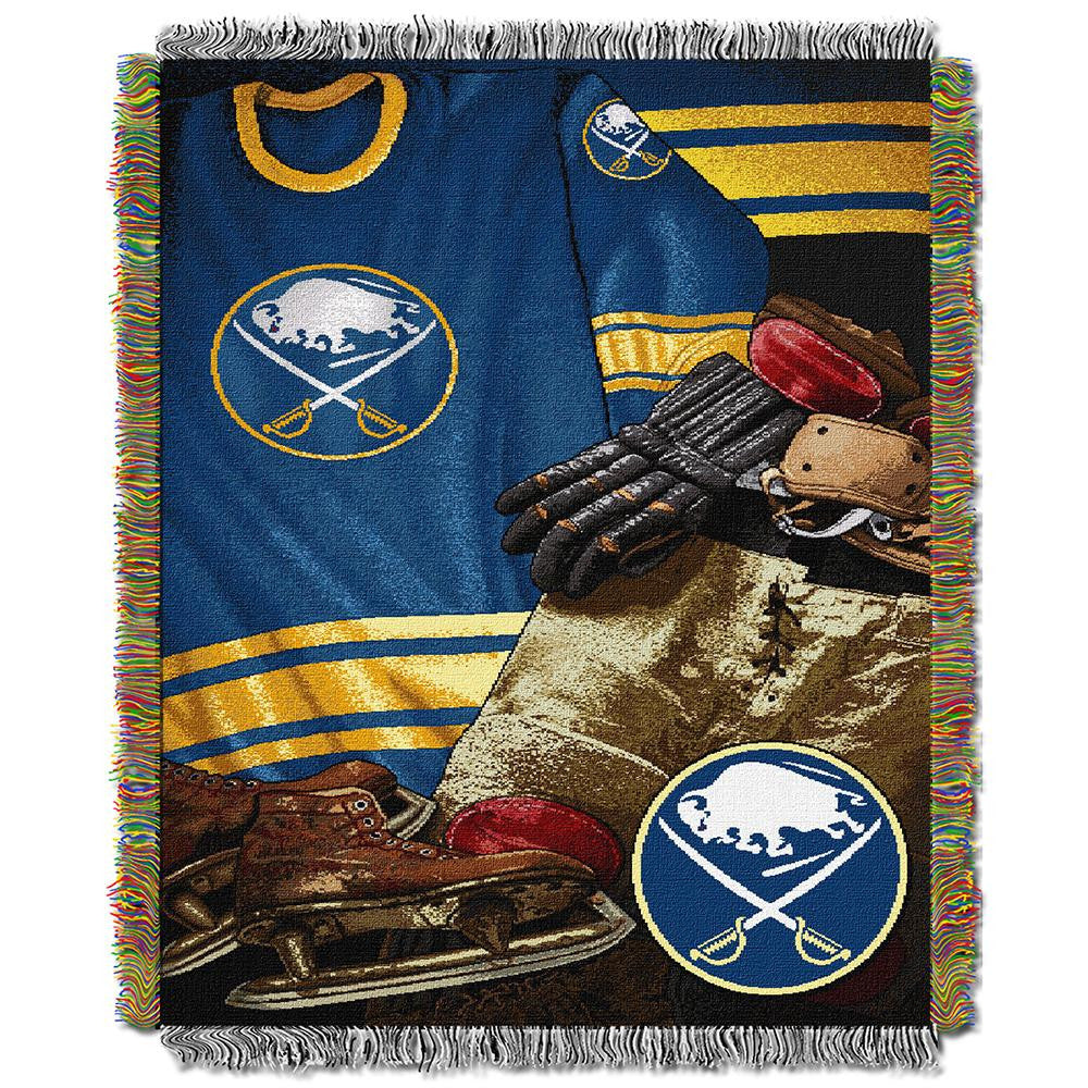 Buffalo Sabres NHL Woven Tapestry Throw (Vintage Series) (48x60)