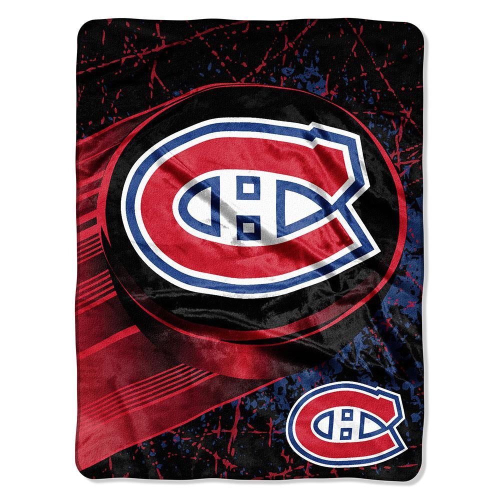 Montreal Canadiens NHL Micro Raschel Blanket (46in x 60in)