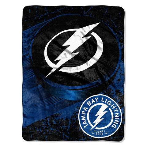 Tampa Bay Lightning NHL Micro Raschel Blanket (46in x 60in)