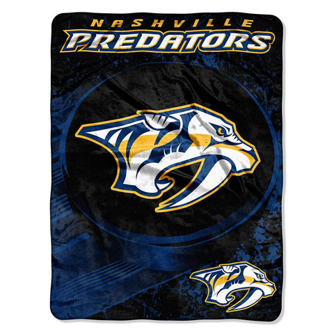 Nashville Predators NHL Micro Raschel Blanket (46in x 60in)