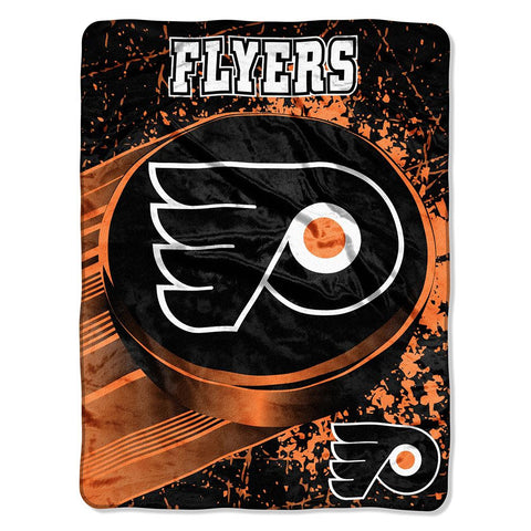 Philadelphia Flyers NHL Micro Raschel Throw (46in x 60in)