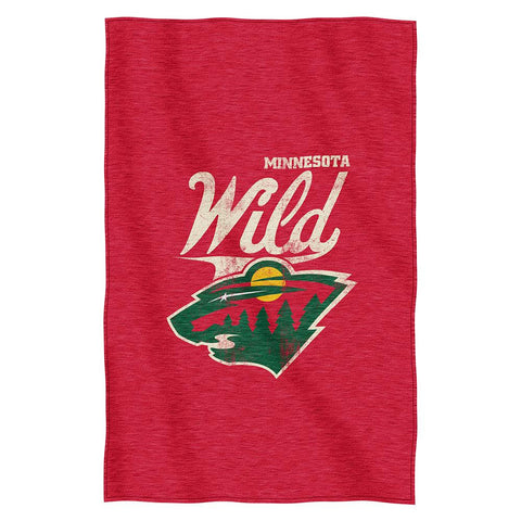 Minnesota Wild NHL Sweatshirt Throw