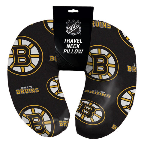 Boston Bruins NHL Beadded Spandex Neck Pillow (12in x 13in x 5in)