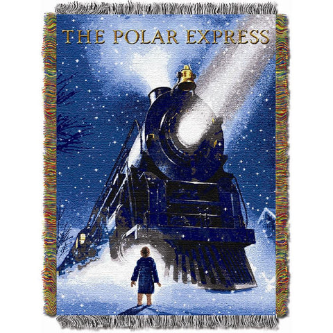 Polar Express - Engine Wonder  Triple Woven Jacquard Throw (48x60)