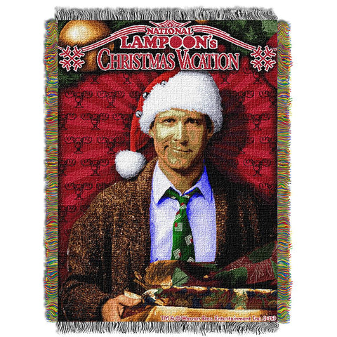 Christmas Vacation Pile of Gifts  Woven Tapestry Throw (48inx60in)