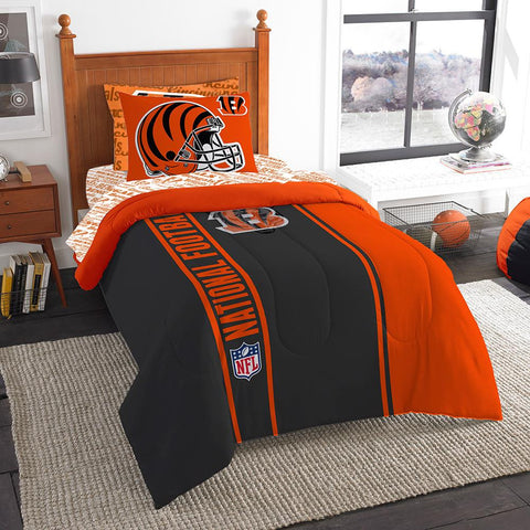 Cincinnati Bengals NFL Team Bed in a Bag (Twin)