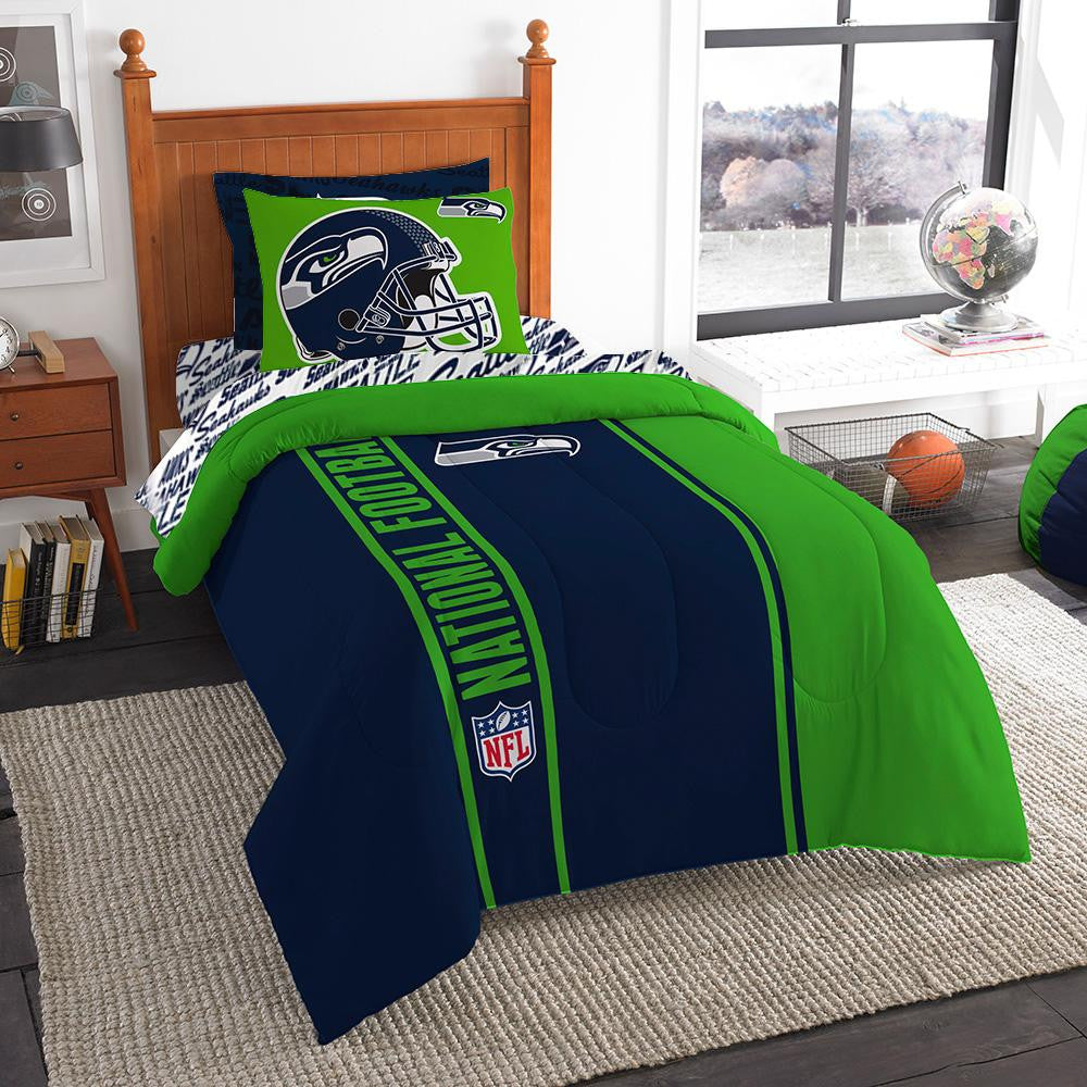 Seattle Seahawks NFL Team Bed in a Bag (Twin)