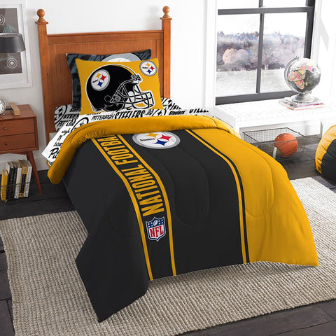 Pittsburgh Steelers NFL Team Bed in a Bag (Twin)