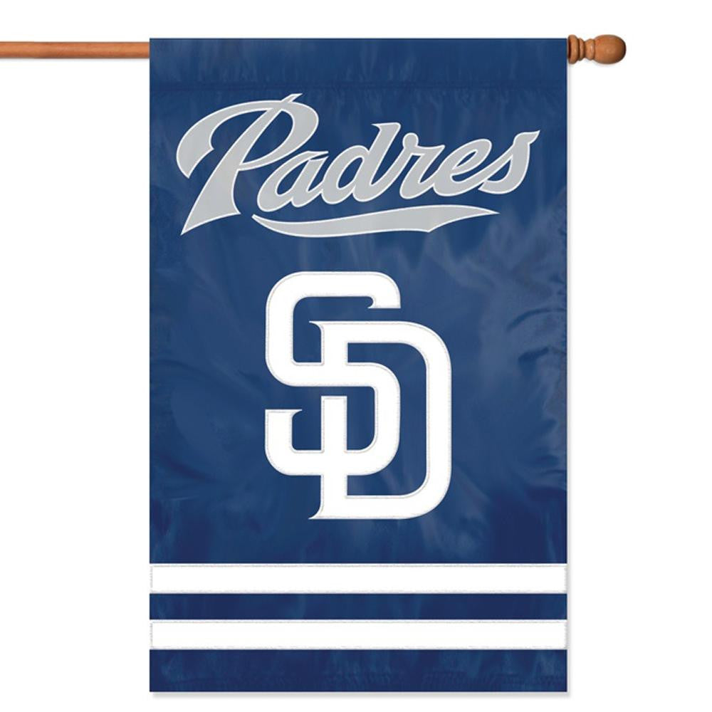 San Diego Padres MLB Applique Banner Flag (44x28)