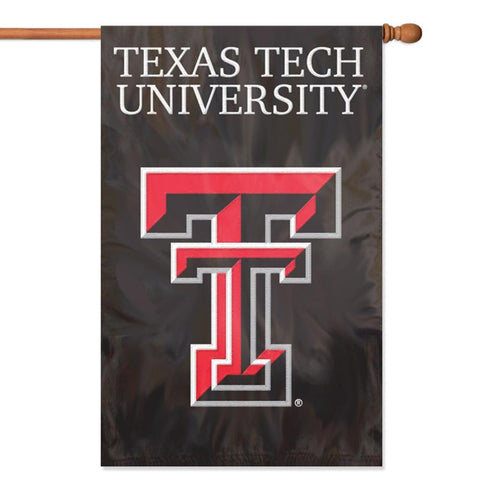 Texas Tech Red Raiders NCAA Applique Banner Flag (44x28)