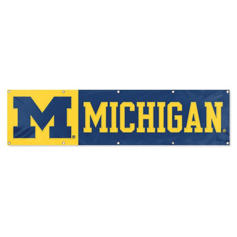 Michigan Wolverines NCAA Giant 8' x 2' Banner