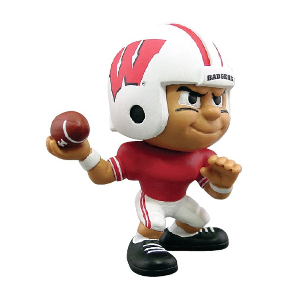 Wisconsin Badgers NCAA Lil Teammates Vinyl Quarterback Sports Figure (2 3-4 Tall)