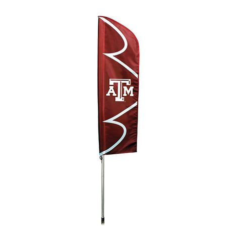 Texas A&M Aggies NCAA Swooper Flag w- Pole