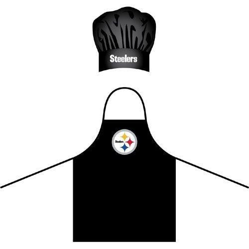 Pittsburgh Steelers NFL Barbeque Apron and Chef's Hat