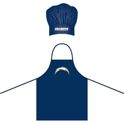 San Diego Chargers NFL Barbeque Apron and Chef's Hat