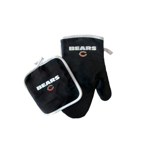 Chicago Bears NFL Oven Mitt and Pot Holder Set