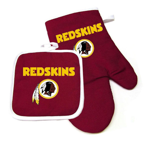 Washington Redskins NFL Oven Mitt and Pot Holder Set