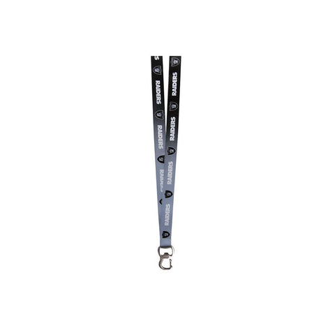 Oakland Raiders NFL Lanyard with Bottle Opener