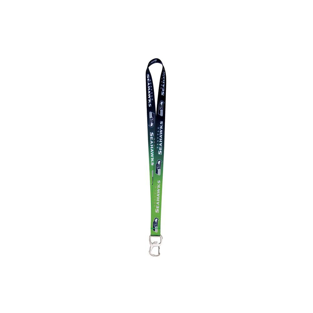 Seattle Seahawks NFL Lanyard with Bottle Opener